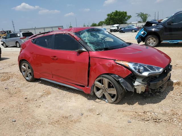 KMHTC6AE5DU174335 - 2013 HYUNDAI VELOSTER TURBO RED photo 4