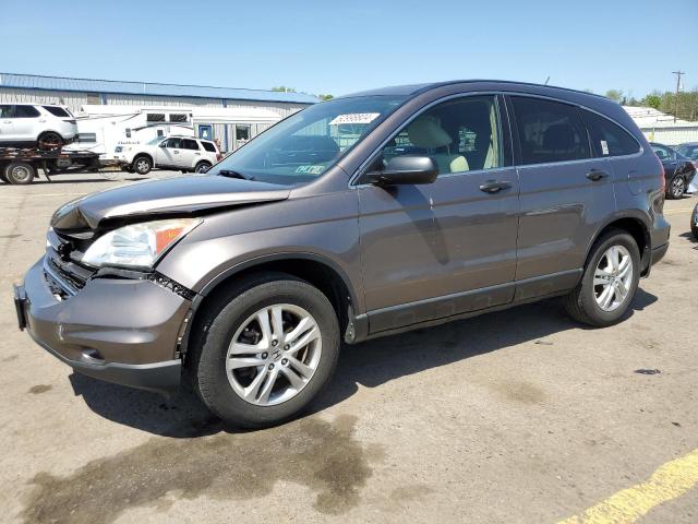 3CZRE4H5XBG700083 - 2011 HONDA CR-V EX GRAY photo 1