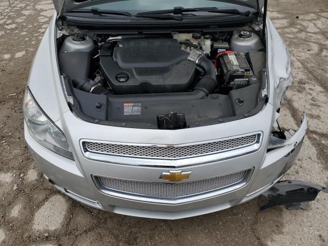 1G1ZG5E72CF117904 - 2012 CHEVROLET MALIBU LTZ ვერცხლისფერი ფოტო 11