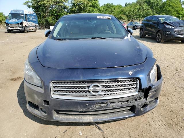 1N4AA5AP8AC870949 - 2010 NISSAN MAXIMA S BLUE photo 5