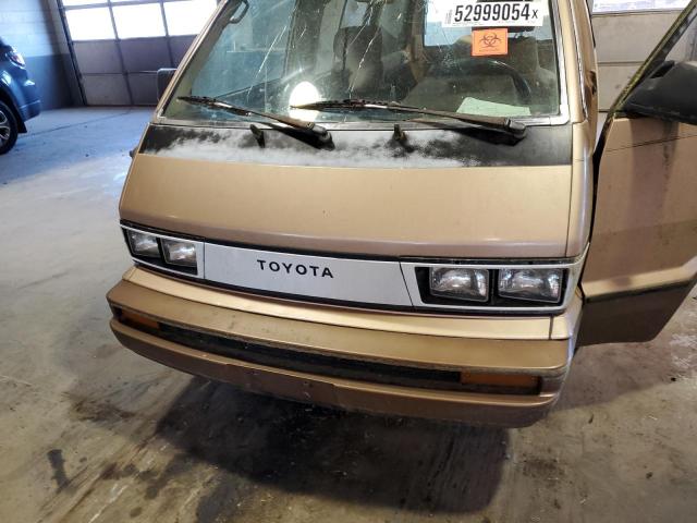 JT3YR26V5E5030942 - 1984 TOYOTA VAN WAGON LE TAN photo 12