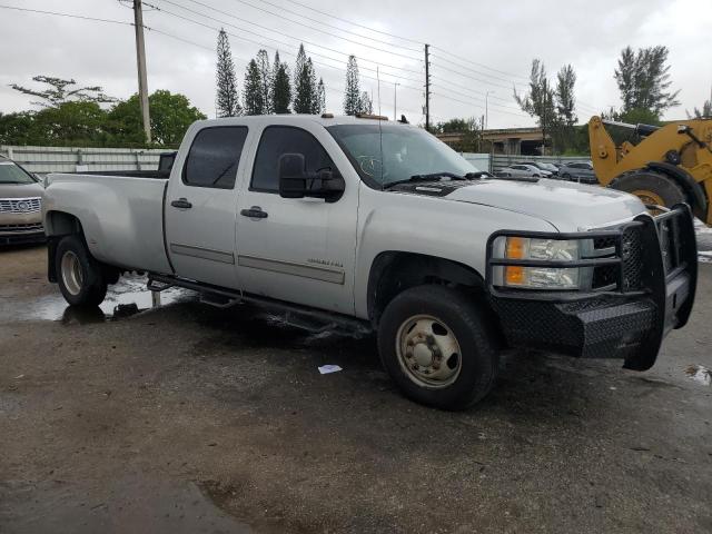 1GC4K0C84CF214519 - 2012 CHEVROLET SILVERADO K3500 LT SILVER photo 4