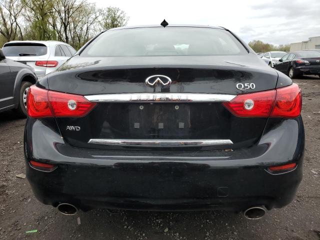 JN1BV7ARXEM703981 - 2014 INFINITI Q50 BASE BLACK photo 6