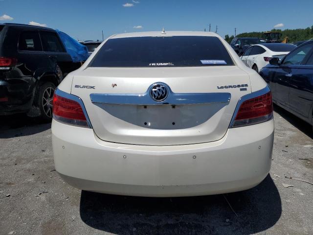 1G4GC5GGXAF233805 - 2010 BUICK LACROSSE CXL WHITE photo 6