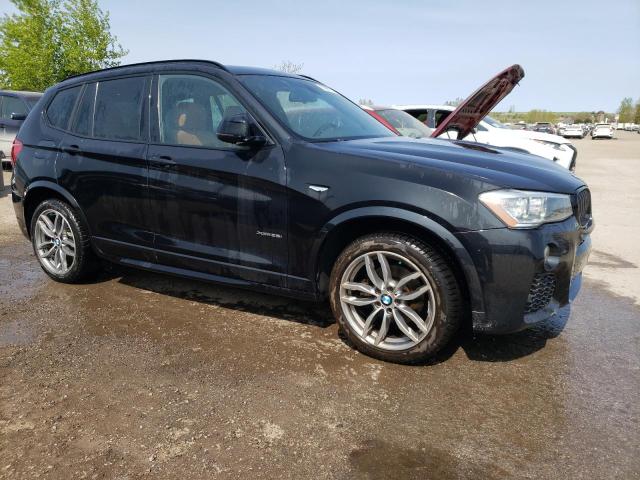 5UXWX9C58G0D64616 - 2016 BMW X3 XDRIVE28I BLACK photo 4