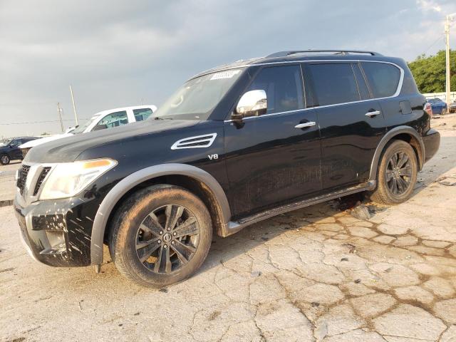 JN8AY2NE7J9730762 - 2018 NISSAN ARMADA PLATINUM BLACK photo 1