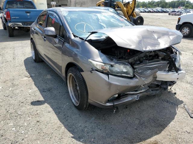 19XFB2F91DE263097 - 2013 HONDA CIVIC DX EXL 棕色 照片 1