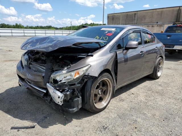 19XFB2F91DE263097 - 2013 HONDA CIVIC DX EXL 棕色 照片 2