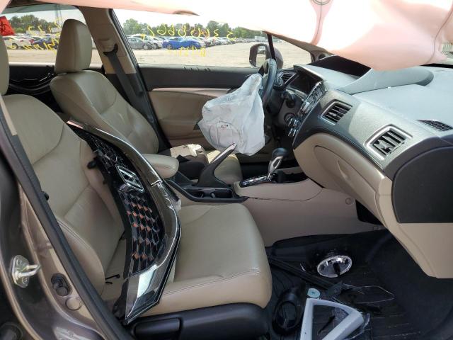 19XFB2F91DE263097 - 2013 HONDA CIVIC DX EXL 棕色 照片 5