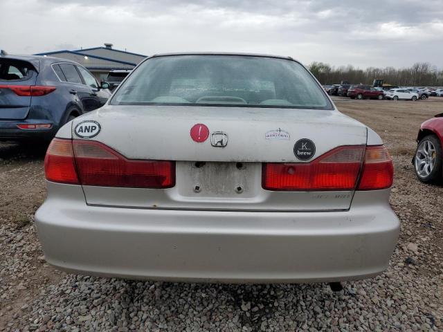 1HGCG5641WA134312 - 1998 HONDA ACCORD LX TAN photo 6