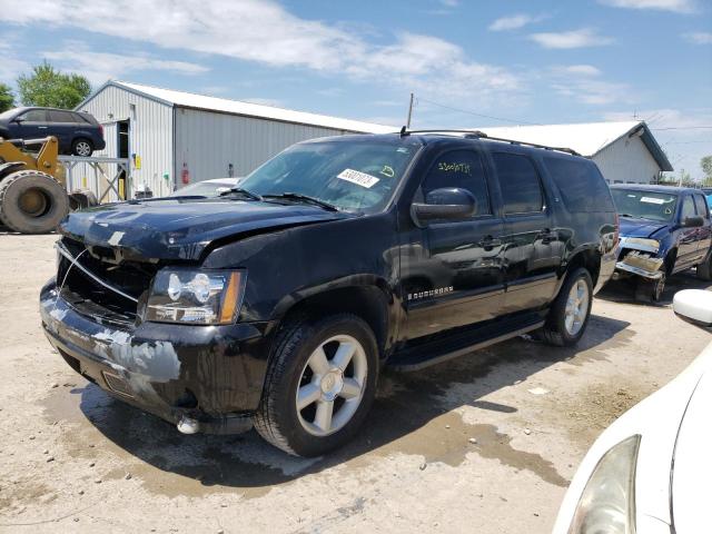 3GNFC16J37G310678 - 2007 CHEVROLET SUBURBAN C1500 BLACK photo 1