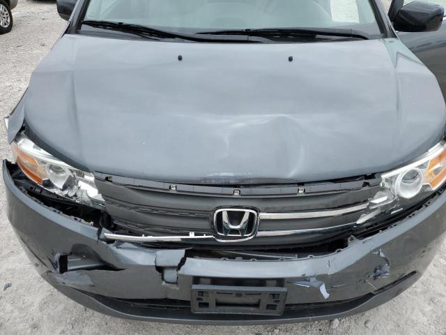 5FNRL5H68BB015502 - 2011 HONDA ODYSSEY EXL ვერცხლისფერი ფოტო 12