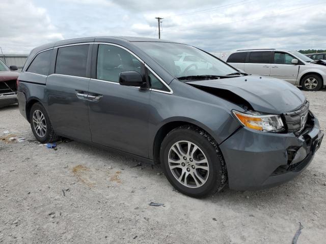 5FNRL5H68BB015502 - 2011 HONDA ODYSSEY EXL ვერცხლისფერი ფოტო 4