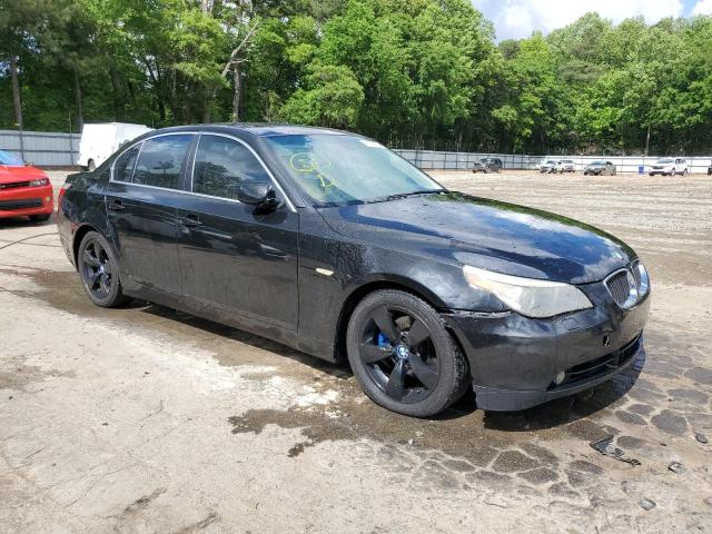 WBANE53547CW68479 - 2007 BMW 525 I BLACK photo 4