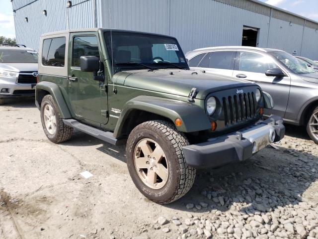 1J4FA54178L632280 - 2008 JEEP WRANGLER SAHARA GREEN photo 4