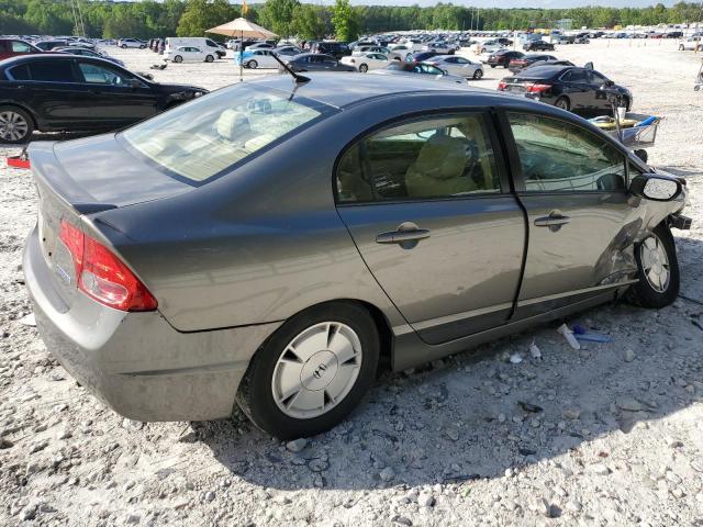 JHMFA36237S030608 - 2007 HONDA CIVIC HYBRID GRAY photo 3