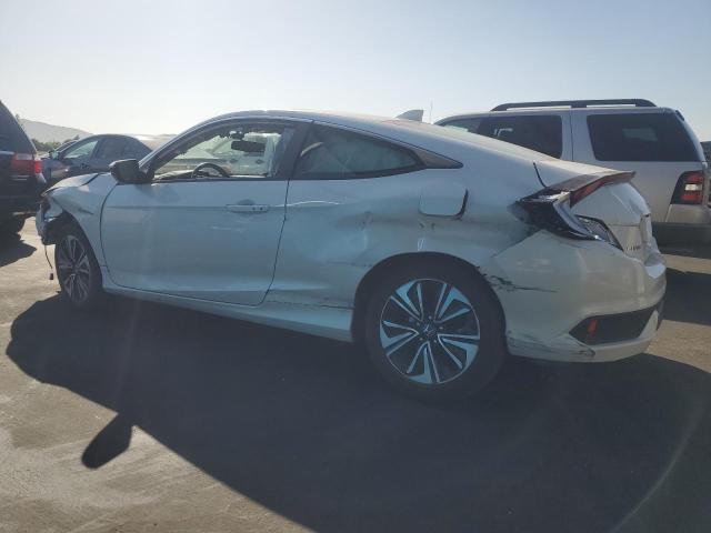 2HGFC3B72JH354260 - 2018 HONDA CIVIC EXL WHITE photo 2