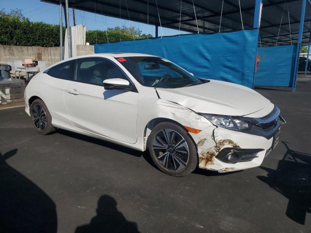2HGFC3B72JH354260 - 2018 HONDA CIVIC EXL WHITE photo 4