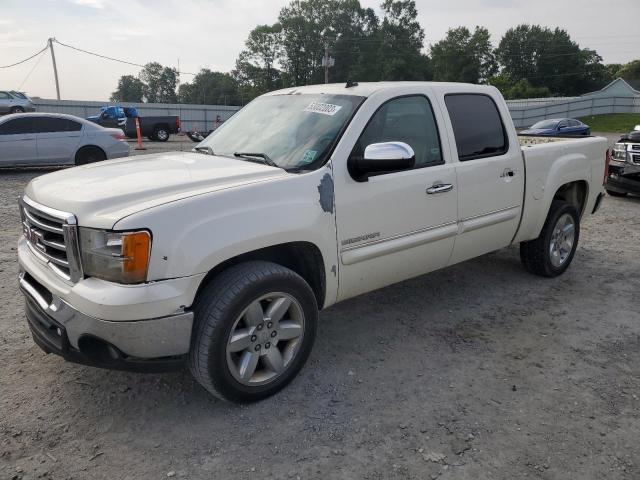 3GTP1VE09CG298467 - 2012 GMC SIERRA C1500 SLE WHITE photo 1