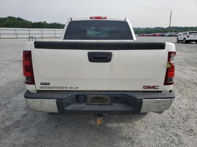 3GTP1VE09CG298467 - 2012 GMC SIERRA C1500 SLE WHITE photo 6