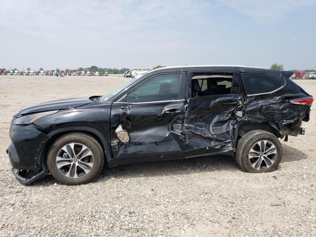5TDGZRAH1NS110055 - 2022 TOYOTA HIGHLANDER XLE Qara foto 1