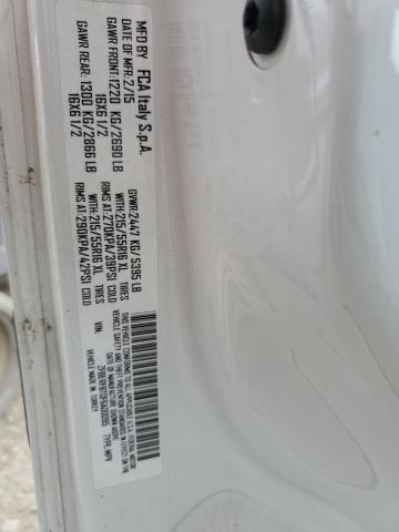 ZFBERFBT0F6A00095 - 2015 RAM PROMASTER SLT WHITE photo 13