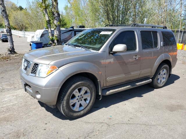 5N1AR18W05C721526 - 2005 NISSAN PATHFINDER LE GRAY photo 1