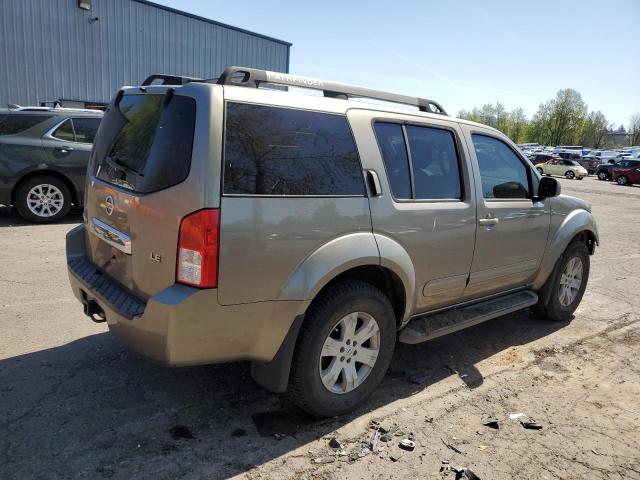 5N1AR18W05C721526 - 2005 NISSAN PATHFINDER LE GRAY photo 3