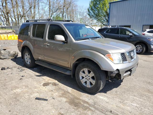 5N1AR18W05C721526 - 2005 NISSAN PATHFINDER LE GRAY photo 4