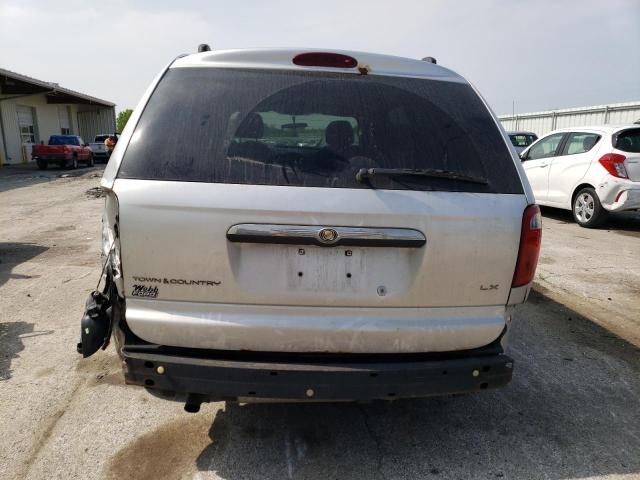 2C4GP44R95R593378 - 2005 CHRYSLER TOWN & COU LX SILVER photo 6