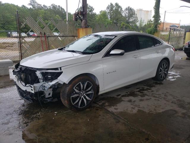 1G1ZD5ST1JF288781 - 2018 CHEVROLET MALIBU LT WHITE photo 1