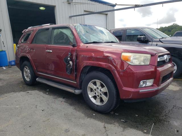 JTEZU5JRXB5014544 - 2011 TOYOTA 4RUNNER SR5 BURGUNDY photo 4