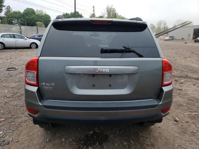 1C4NJDBB0CD577598 - 2012 JEEP COMPASS SPORT GRAY photo 6