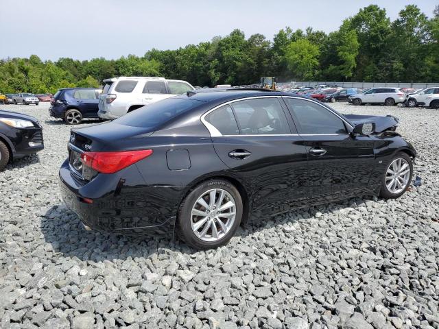 JN1BV7AP0EM681259 - 2014 INFINITI Q50 BASE BLACK photo 3