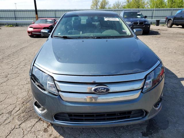 3FAHP0JA7CR115209 - 2012 FORD FUSION SEL BLUE photo 5