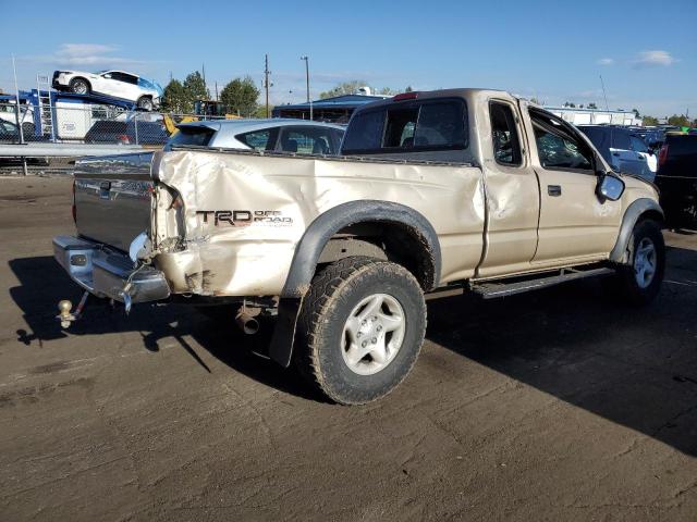 5TESN92N54Z423606 - 2004 TOYOTA TACOMA XTRACAB PRERUNNER 金色 照片 3