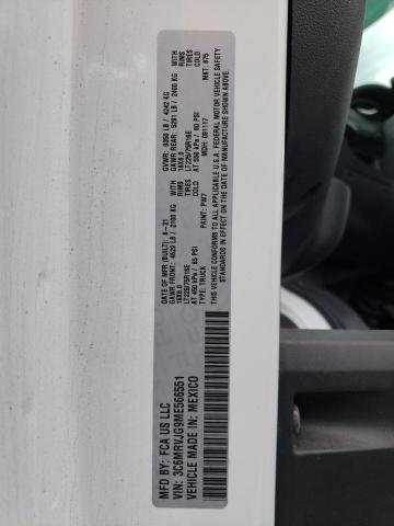 3C6MRVJG9ME566551 - 2021 RAM PROMASTER 3500 HIGH WHITE photo 12