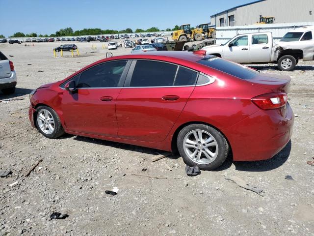 1G1BE5SM8J7120587 - 2018 CHEVROLET CRUZE LT BURGUNDY photo 2