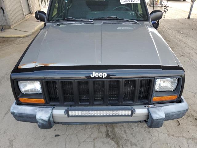 1J4FF48S7YL221475 - 2000 JEEP CHEROKEE SPORT ნაცრისფერი ფოტო 12