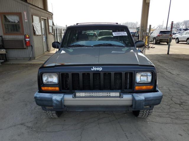 1J4FF48S7YL221475 - 2000 JEEP CHEROKEE SPORT ნაცრისფერი ფოტო 5