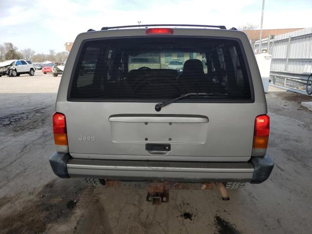1J4FF48S7YL221475 - 2000 JEEP CHEROKEE SPORT ნაცრისფერი ფოტო 6