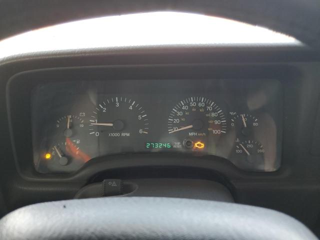 1J4FF48S7YL221475 - 2000 JEEP CHEROKEE SPORT ნაცრისფერი ფოტო 9