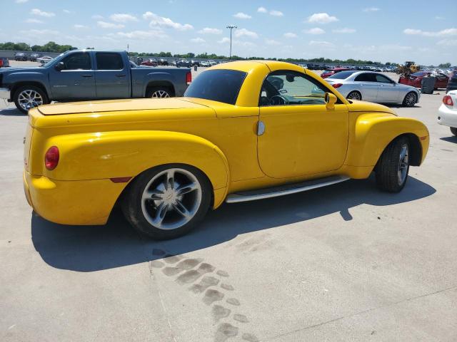 1GCES14P34B108765 - 2004 CHEVROLET SSR 黄色 照片 3