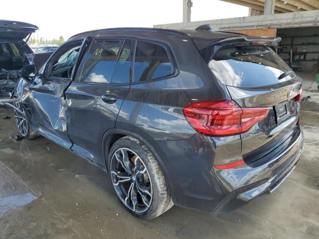 5YMTS0C03M9F99295 - 2021 BMW X3 M COMPETITION შავი ფოტო 2