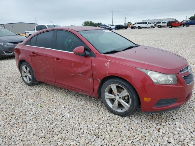 1G1PE5SB0E7123980 - 2014 CHEVROLET CRUZE LT RED photo 4