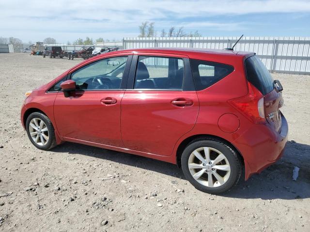 3N1CE2CP9FL370719 - 2015 NISSAN VERSA NOTE S RED photo 2