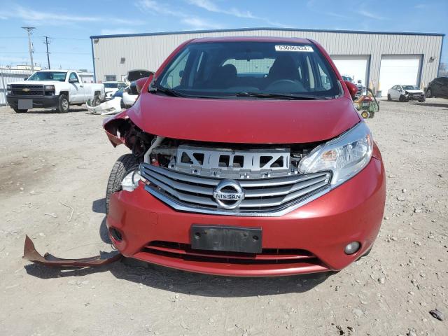 3N1CE2CP9FL370719 - 2015 NISSAN VERSA NOTE S RED photo 5