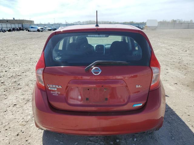 3N1CE2CP9FL370719 - 2015 NISSAN VERSA NOTE S RED photo 6