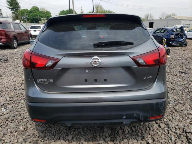 JN1BJ1CR7HW118631 - 2017 NISSAN ROGUE SPOR S GRAY photo 6