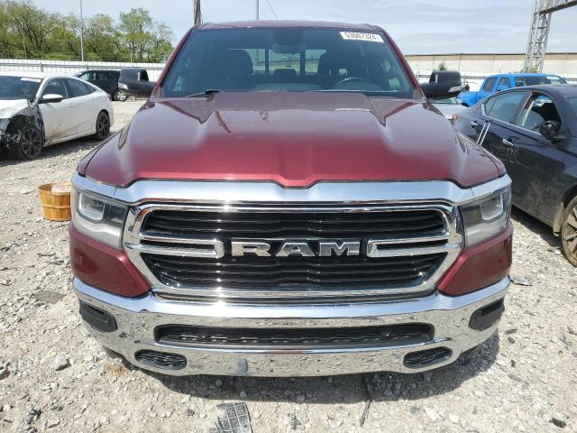 1C6RREMG5KN884080 - 2019 RAM 1500 BIG HORN/LONE STAR MAROON photo 5